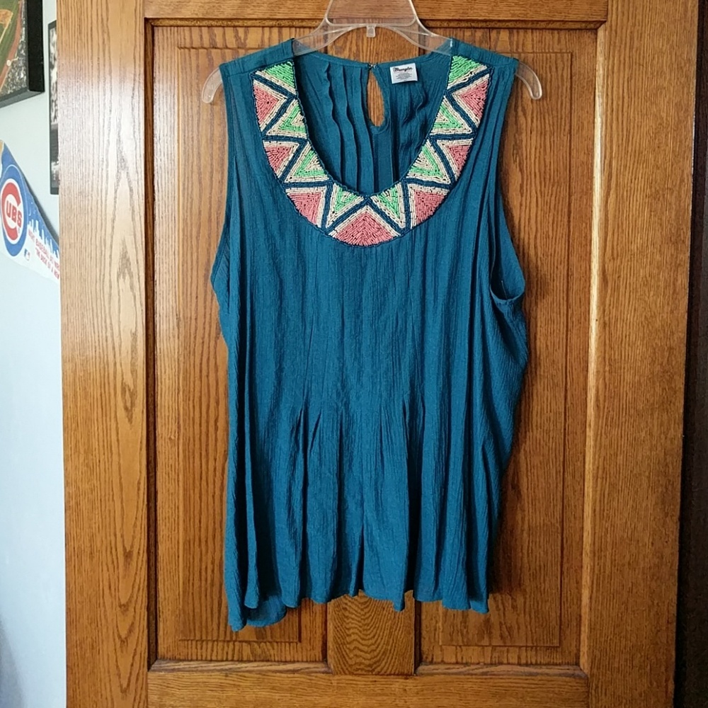 NWOT Cute Wrangler sleeveless top